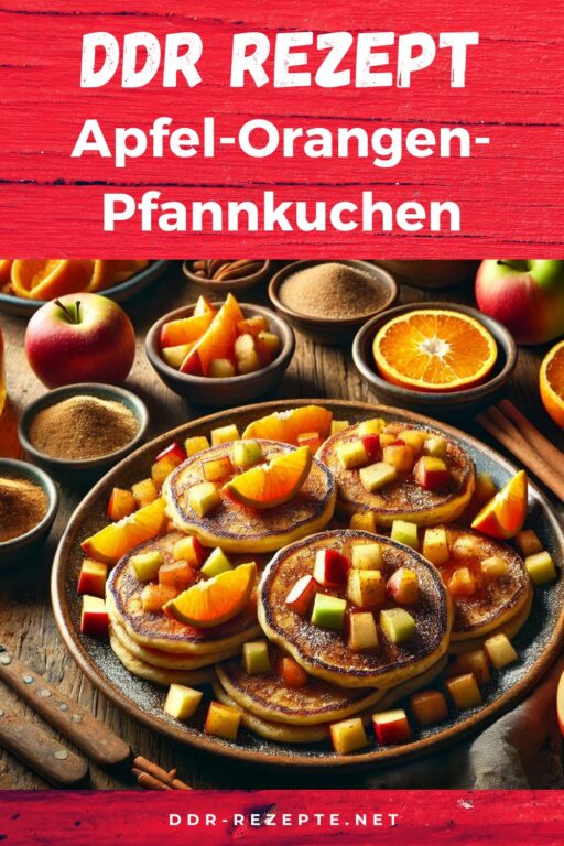 Apfel-Orangen-Pfannkuchen