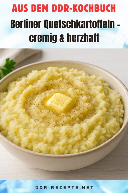Berliner Quetschkartoffeln – cremig & herzhaft