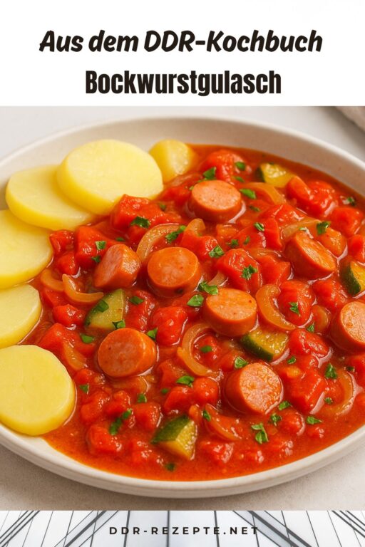 Bockwurstgulasch