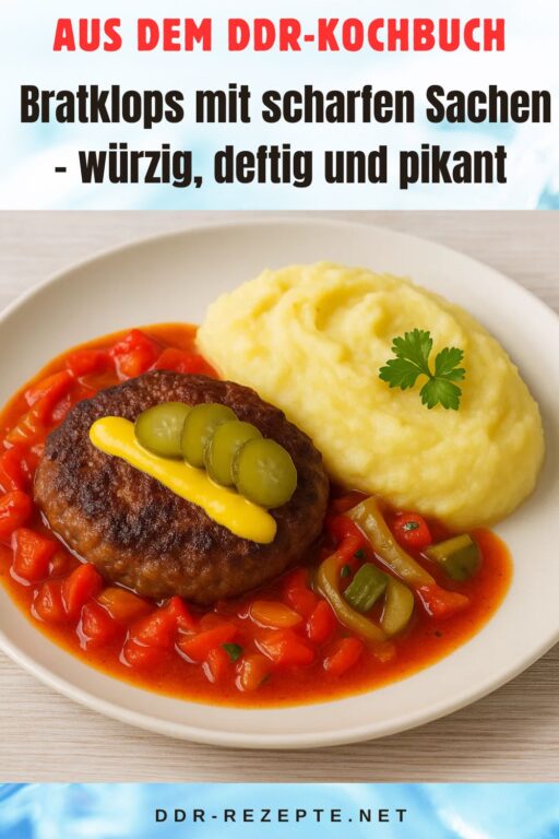 Bratklops mit scharfen Sachen – würzig, deftig und pikant