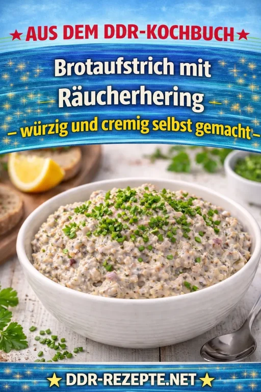 Brotaufstrich mit Räucherhering – würzig und cremig selbst gemacht