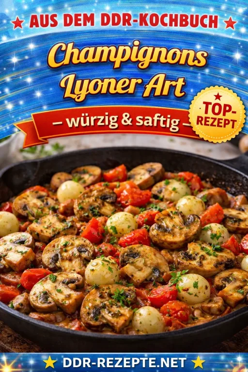 Champignons Lyoner Art – würzig & saftig