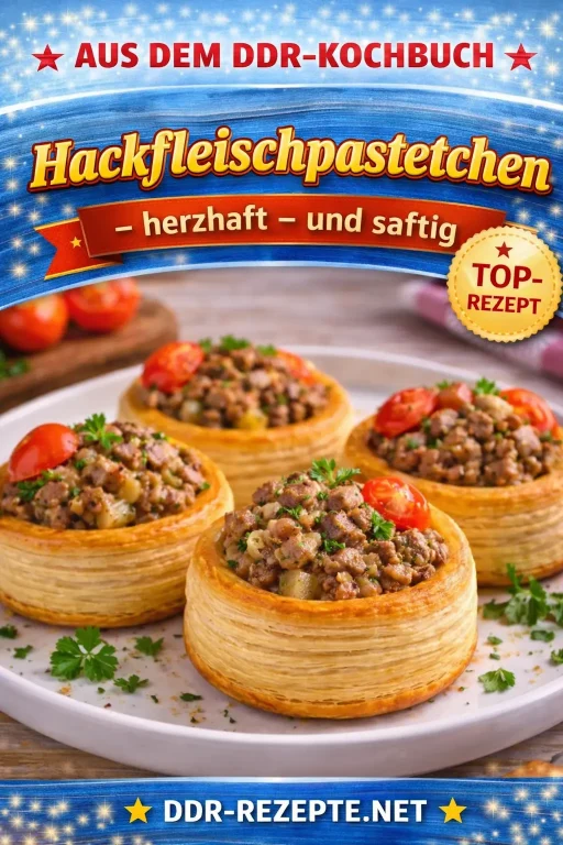 Hackfleischpastetchen mit Apfel – herzhaft und saftig