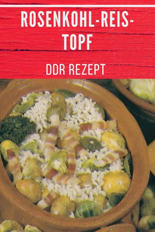 Rosenkohl-Reis-Topf