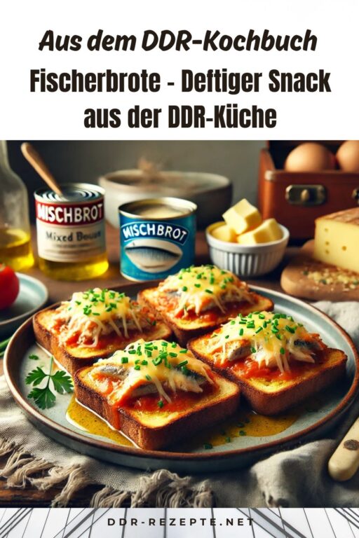 Fischerbrote – Deftiger Snack aus der DDR-Küche