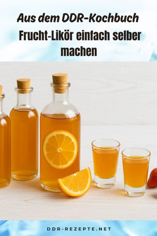 Frucht-Likör einfach selber machen