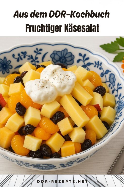 Fruchtiger Käsesalat