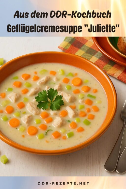 Geflügelcremesuppe "Juliette"