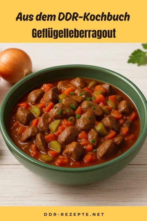 Geflügelleberragout