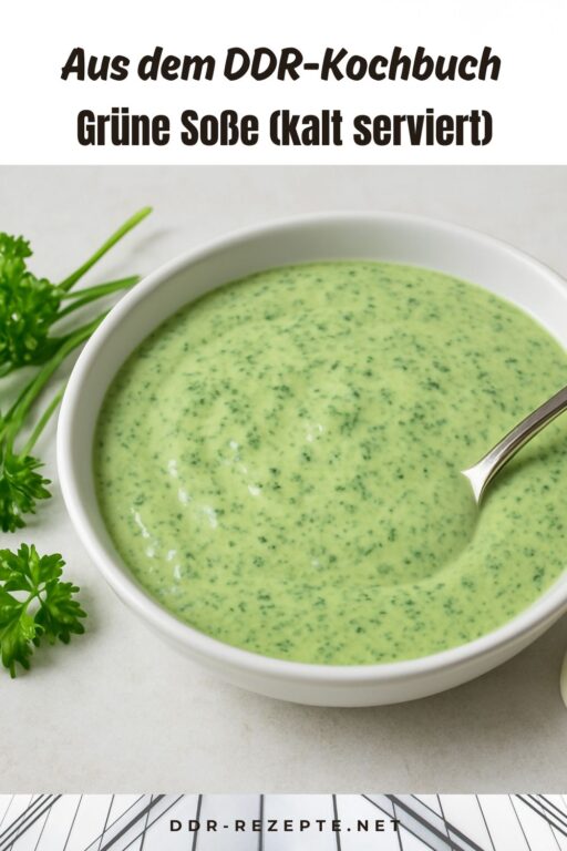 Grüne Soße (kalt serviert)