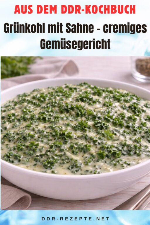 Grünkohl mit Sahne – cremiges Gemüsegericht