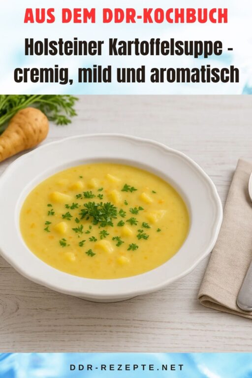 Holsteiner Kartoffelsuppe – cremig, mild und aromatisch