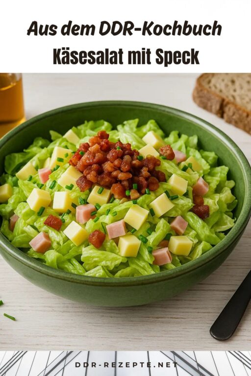 Käsesalat mit Speck