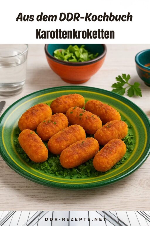 Karottenkroketten