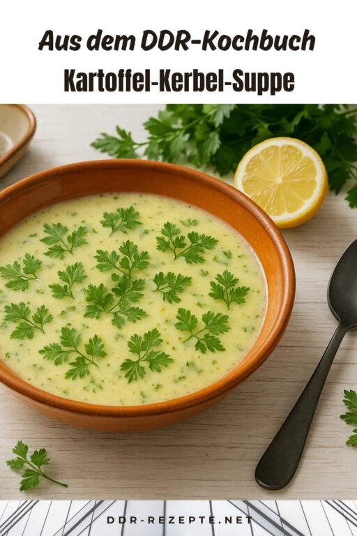 Kartoffel-Kerbel-Suppe