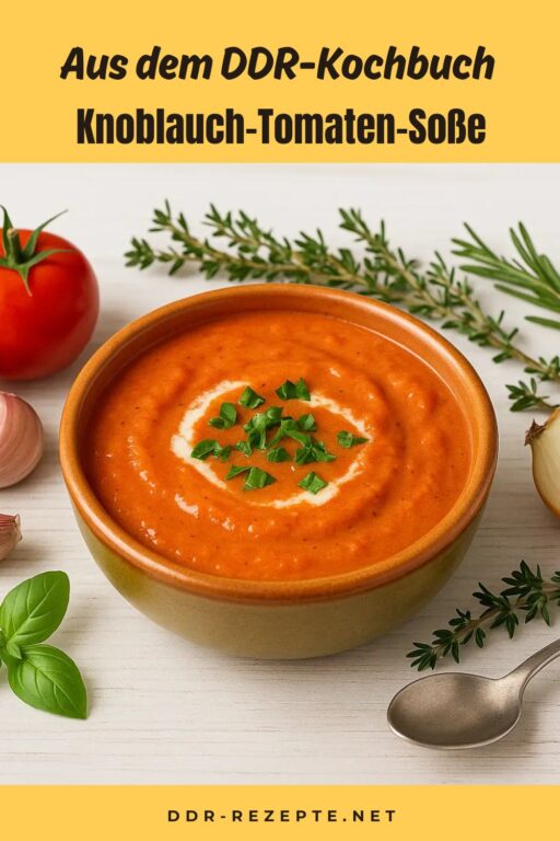 Knoblauch-Tomaten-Soße