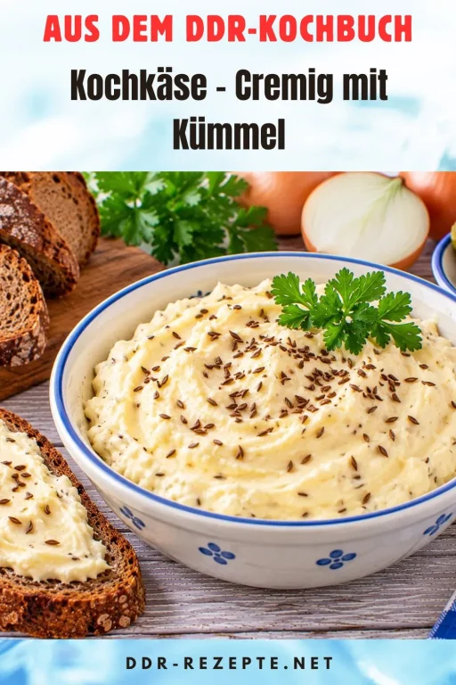 Kochkäse – Cremig mit Kümmel