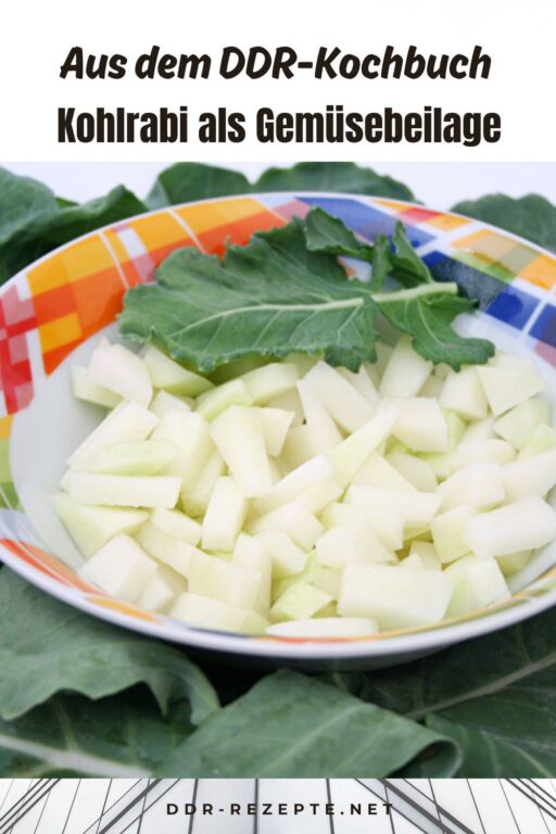 Kohlrabi als Gemüsebeilage
