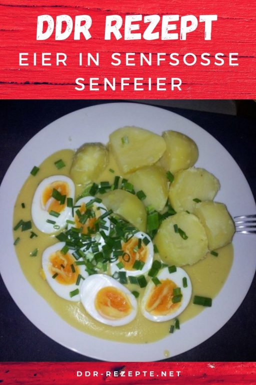 Eier in Senfsoße / Senfeier