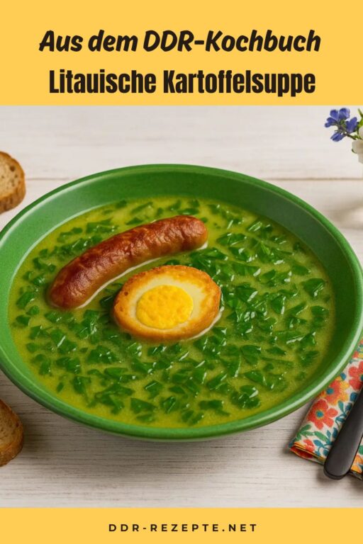 Litauische Kartoffelsuppe