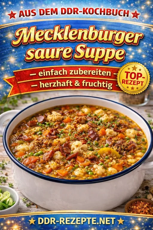 Mecklenburger saure Suppe – herzhaft & fruchtig