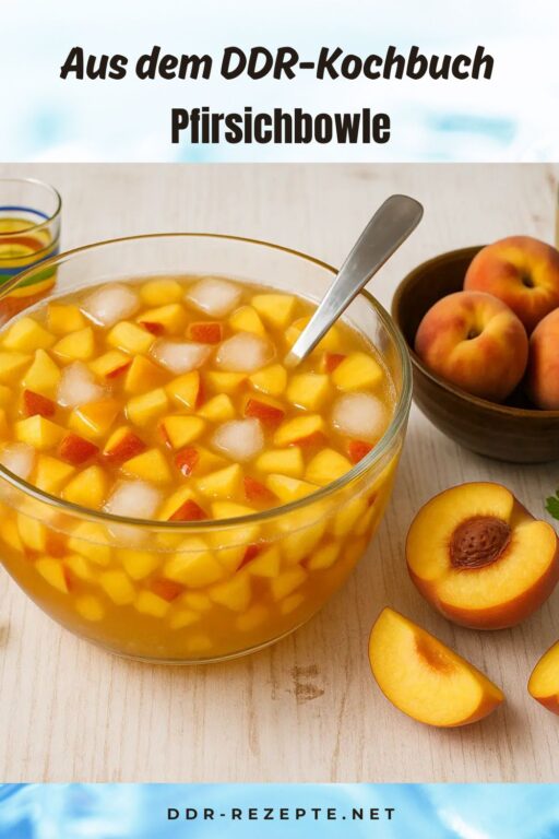 Pfirsichbowle
