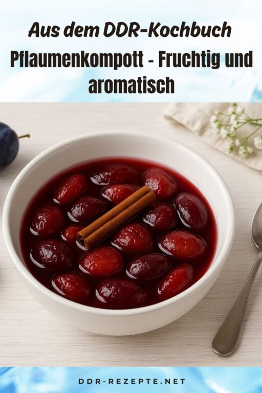 Pflaumenkompott – Fruchtig und aromatisch