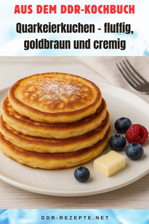 Quarkeierkuchen – fluffig, goldbraun und cremig