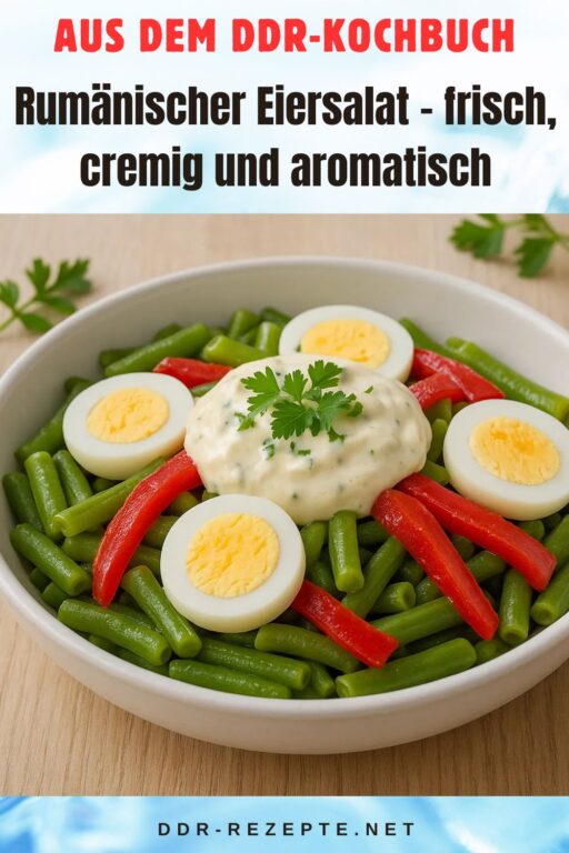 Rumänischer Eiersalat – frisch, cremig und aromatisch