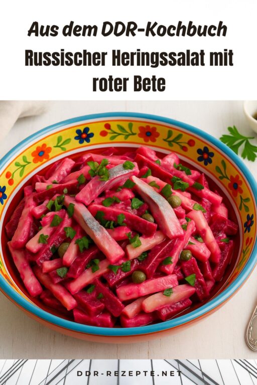 Russischer Heringssalat mit roter Bete