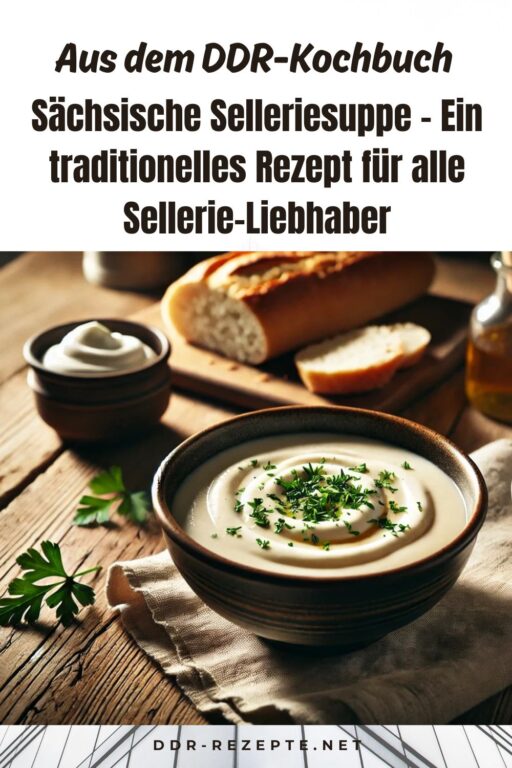 Sächsische Selleriesuppe – Ein traditionelles Rezept für alle Sellerie-Liebhaber