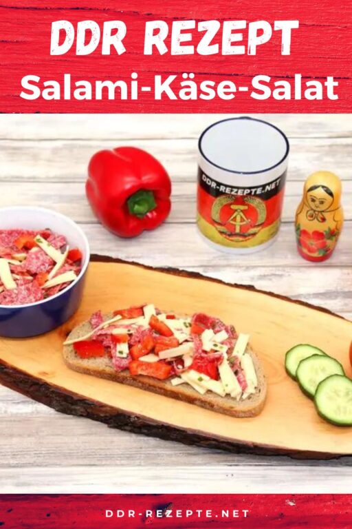Salami-Käse-Salat
