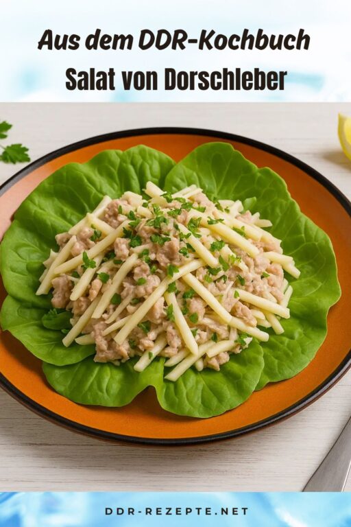 Salat von Dorschleber