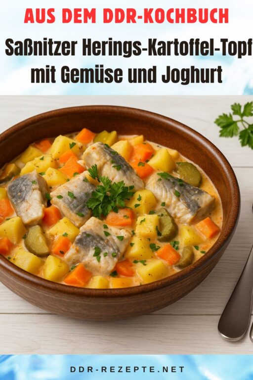 Saßnitzer Herings-Kartoffel-Topf mit Gemüse und Joghurt