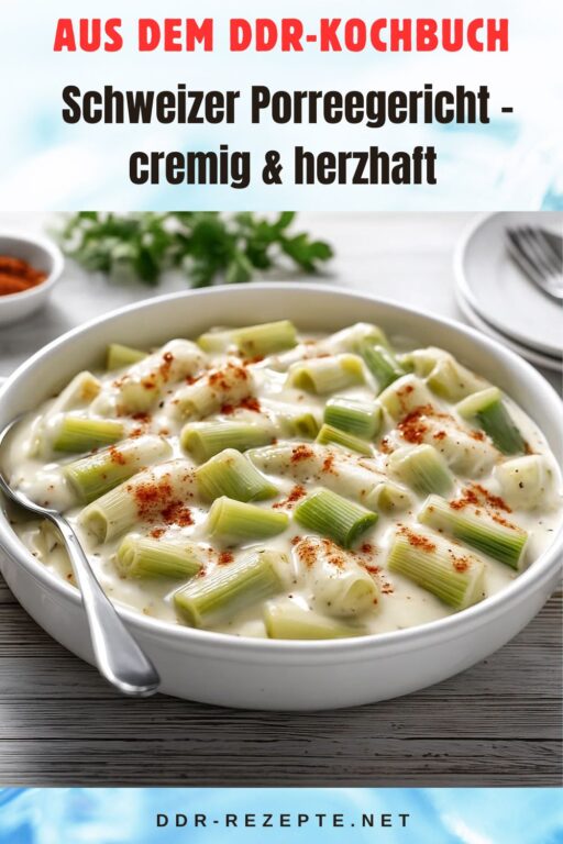 Schweizer Porreegericht – cremig & herzhaft