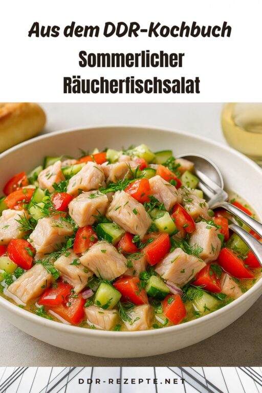 Sommerlicher Räucherfischsalat