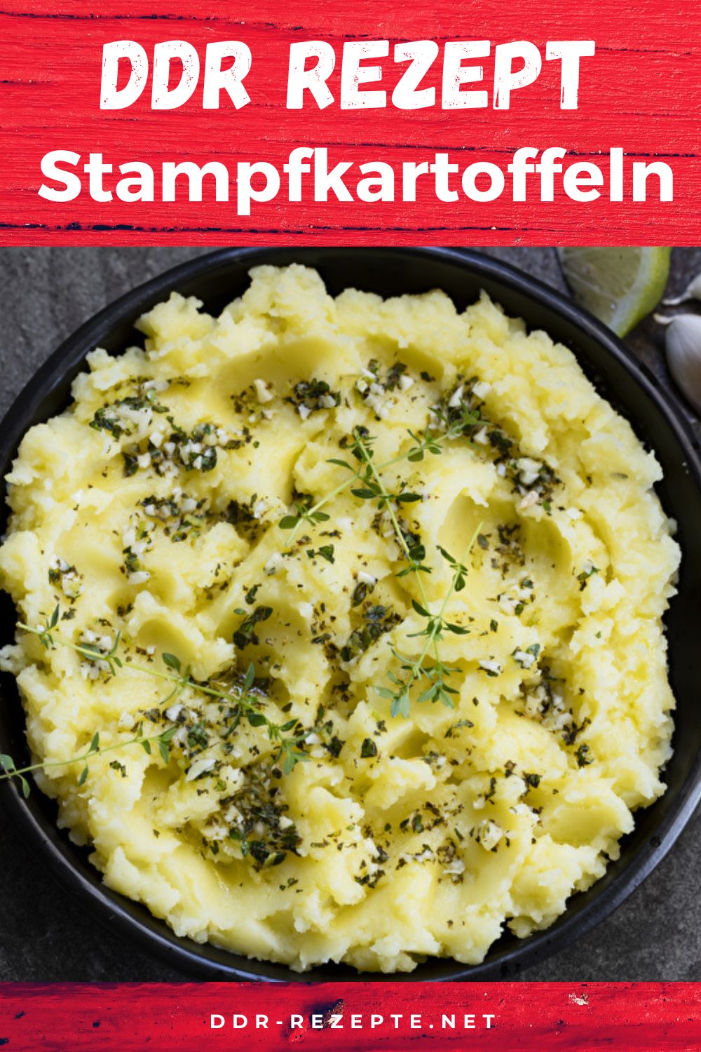 Authentisches DDR-Rezept: Stampfkartoffeln wie zu Omas Zeiten