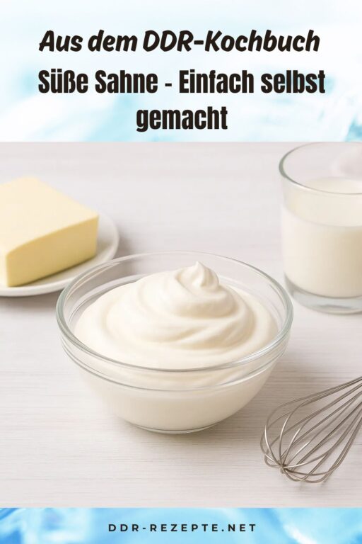 Süße Sahne – Einfach selbst gemacht