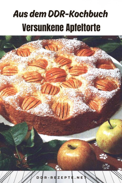 Versunkene Apfeltorte