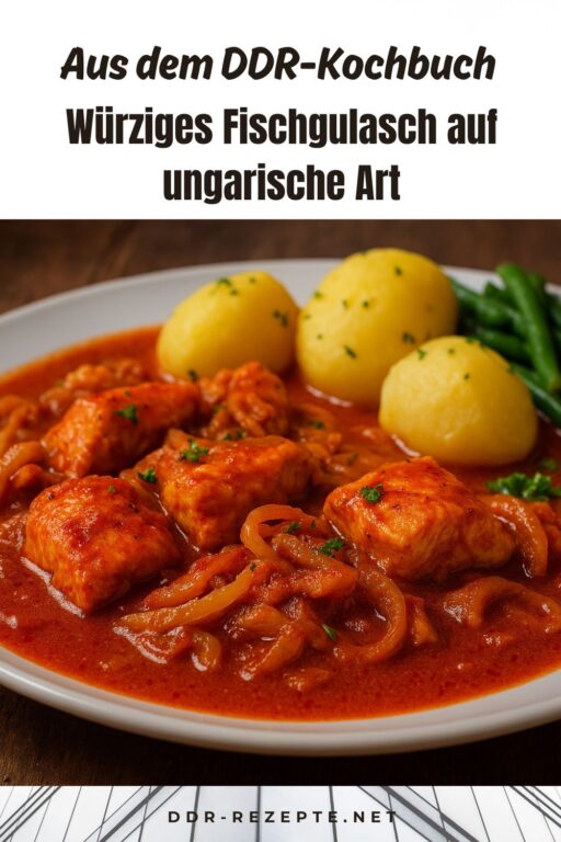 Würziges Fischgulasch auf ungarische Art