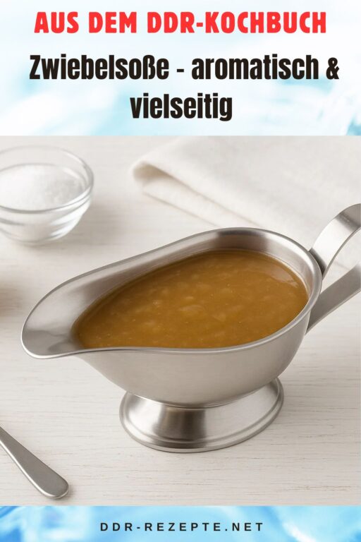 Zwiebelsoße – aromatisch & vielseitig