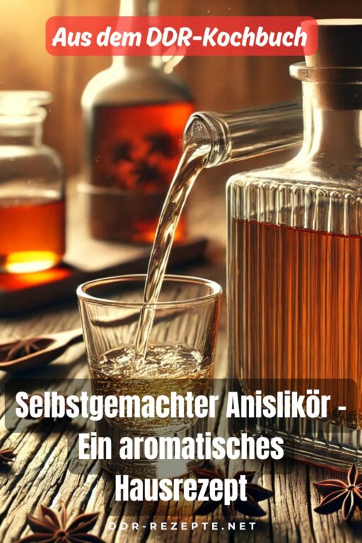 Selbstgemachter Anislikör – Ein aromatisches Hausrezept