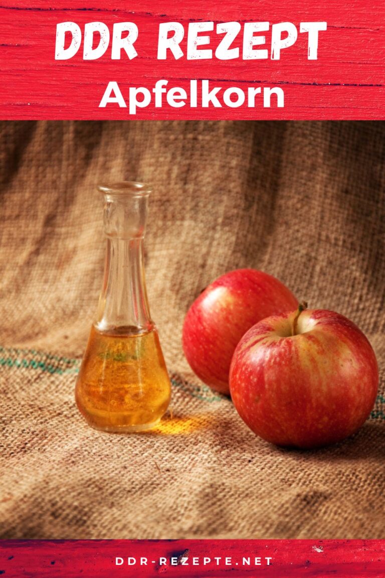 Apfelkorn » DDR-Rezept » einfach &amp; genial!