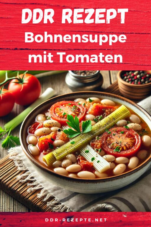 Bohnensuppe mit Tomaten