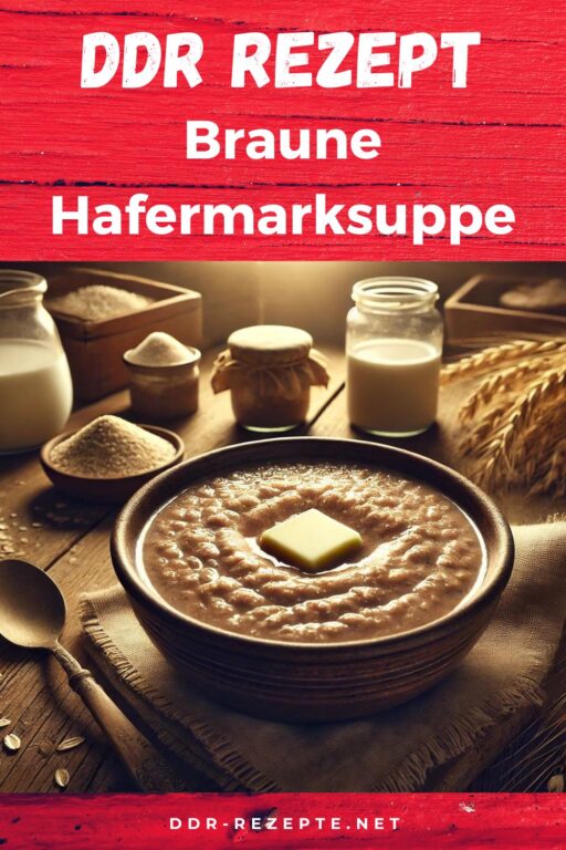 Braune Hafermarksuppe