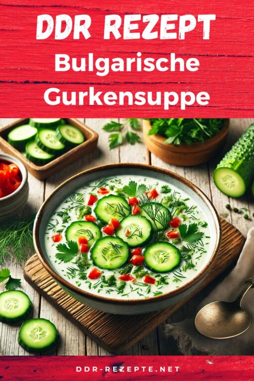 Bulgarische Gurkensuppe