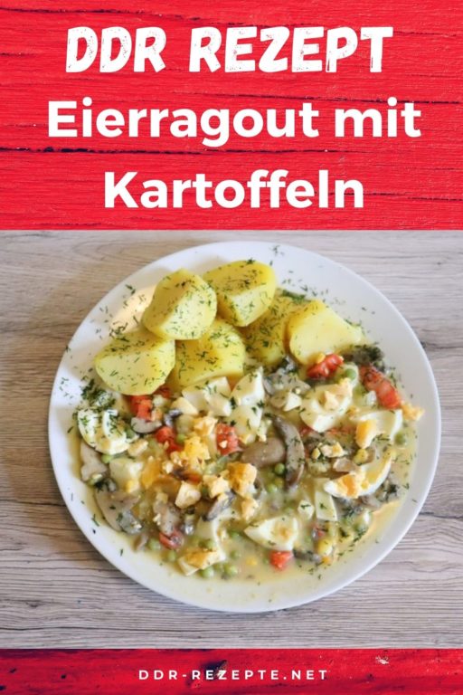 Eierragout mit Kartoffeln