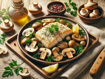 Fischfilets auf Champignons – Ein Klassiker aus der DDR-Küche