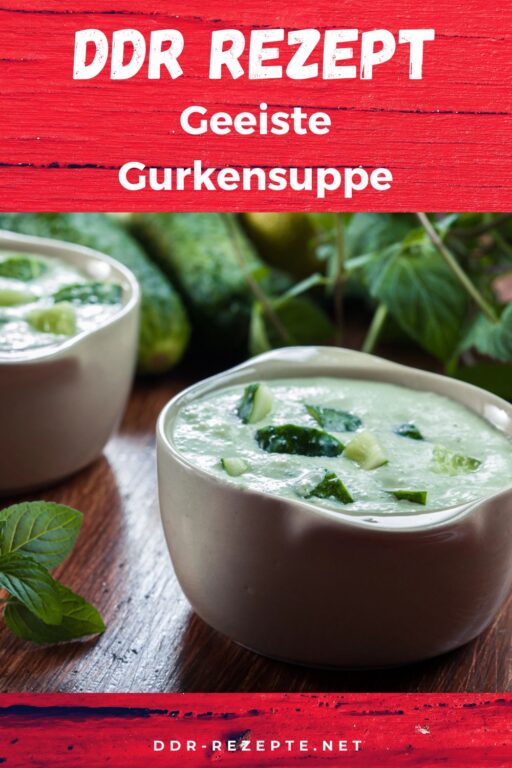 Geeiste Gurkensuppe