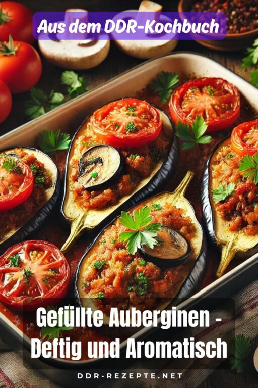 Gefüllte Auberginen – Deftig und Aromatisch